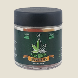 Live Rosin Gummy Bears 15mg