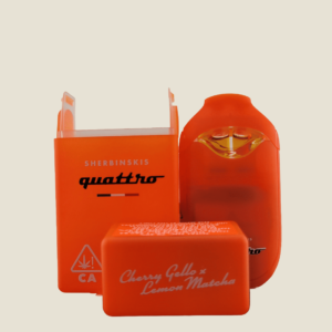 Cherry Gello x Lemon Matcha Quattro 2g Disposable Cartridge